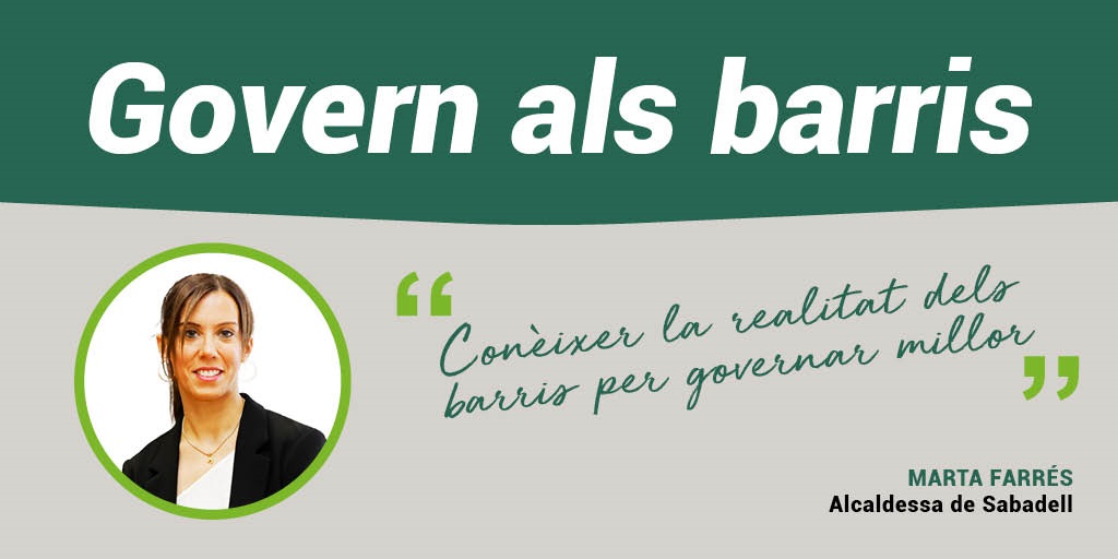 Imagen para los medios: Govern als barris